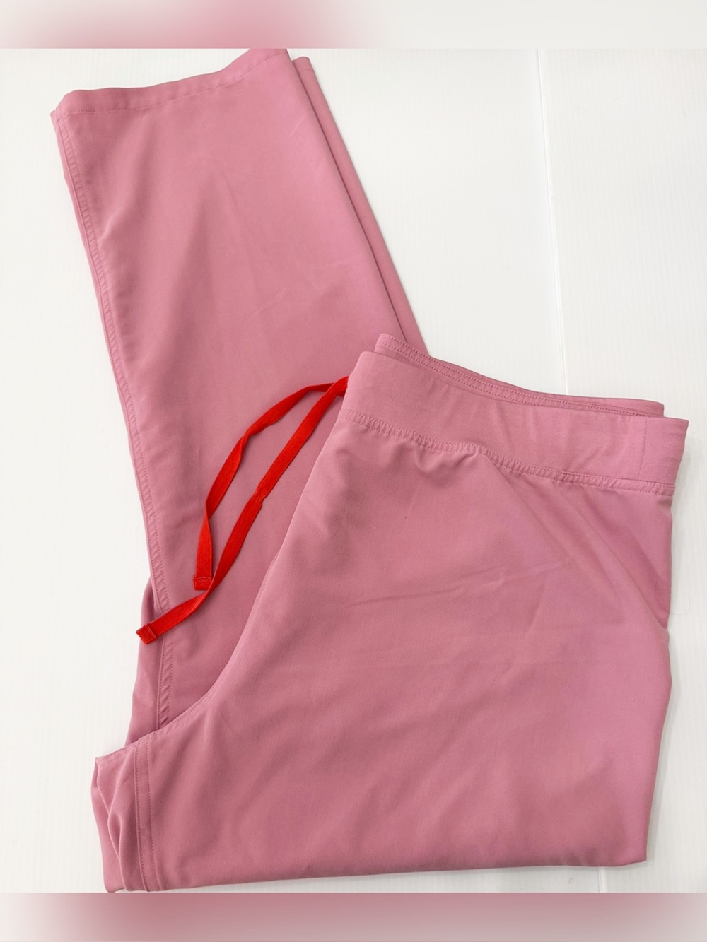 Figs Chalk Pink Livingston Straight Leg Scrub Pants Size XXL